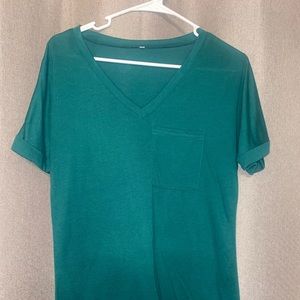 Plain Green T shirt. Brand New